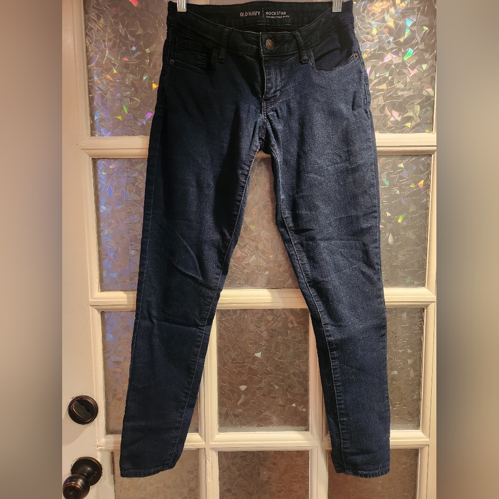 Old Nacy Rockstar Lowrise Jeggings, size 6 regular